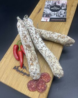 Franse worst Saucisson Chilipeper