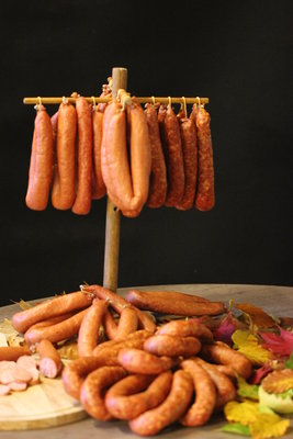 Eigengemaakte rookworst