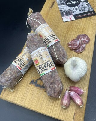 Italiaanse worst Salamino Knoflook