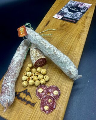 Franse worst Saucisson Hazelnoot