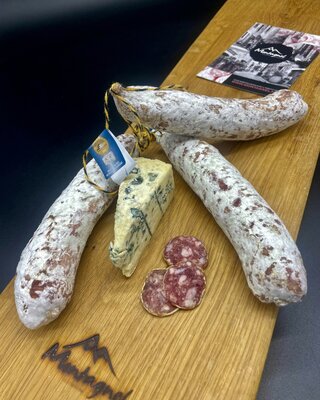 Franse worst Saucisson Blauwe kaas