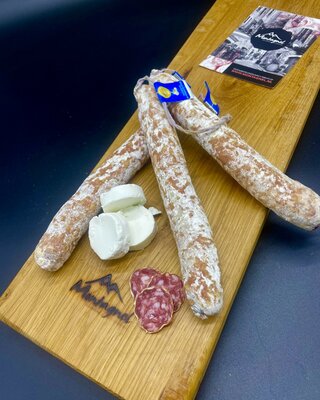 Franse worst Saucisson Geitenkaas