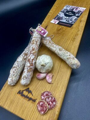 Franse worst Saucisson Knoflook