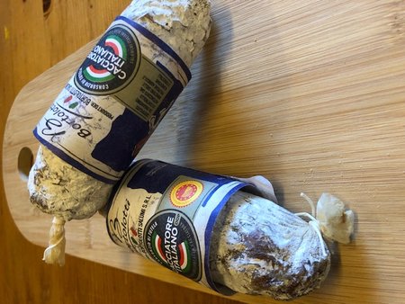 Italiaanse worst. Salamino Cacciatore (Italie)