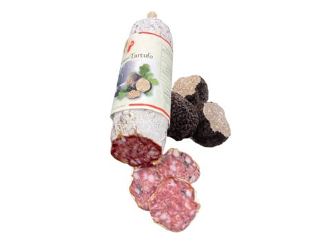 Italiaanse worst. Salamino truffel (Italie)