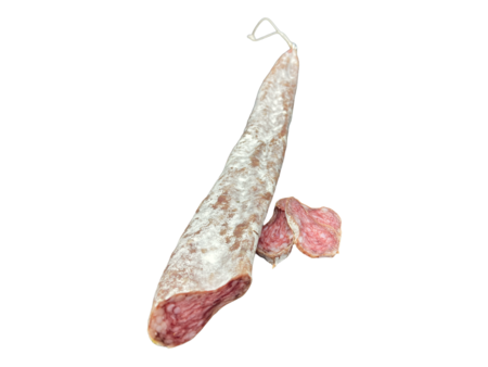 Spaanse worst. Fuet Iberico (Spaans)