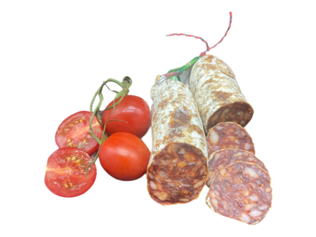 Franse worst. Gedroogde tomaten (Frankrijk)