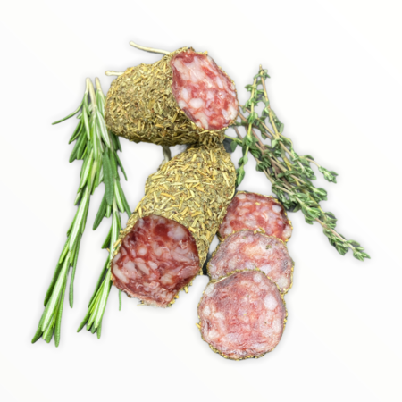 Franse worst. Herbes Provencal (Frankrijk)